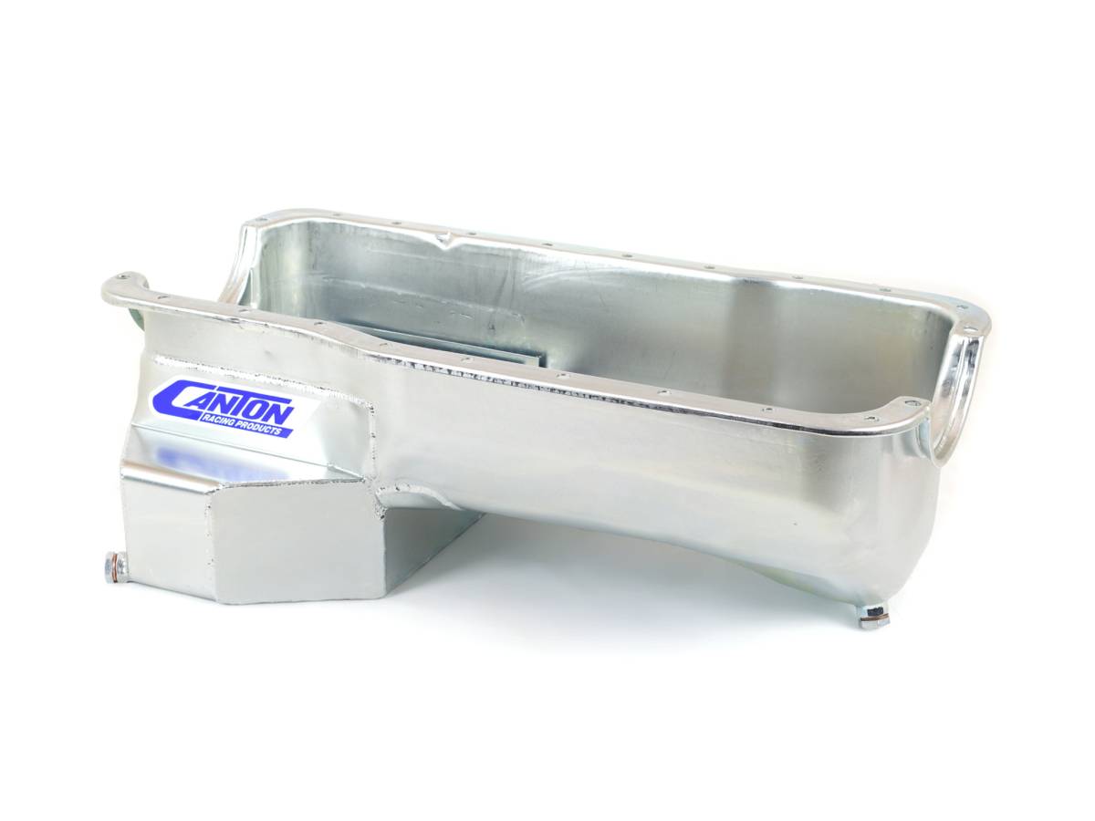 Canton Racing Products - Ford Mustang 351W Canton 7 Quart T-Style Rear Sump Oil Pan W/O Scrapper - Image 1