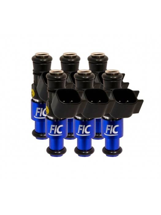 ASNU Fuel Injectors - FIC 1440cc High Z Flow Matched Fuel Injectors for BMW E46 M3 2000-2006 - Set of 6 - Image 1