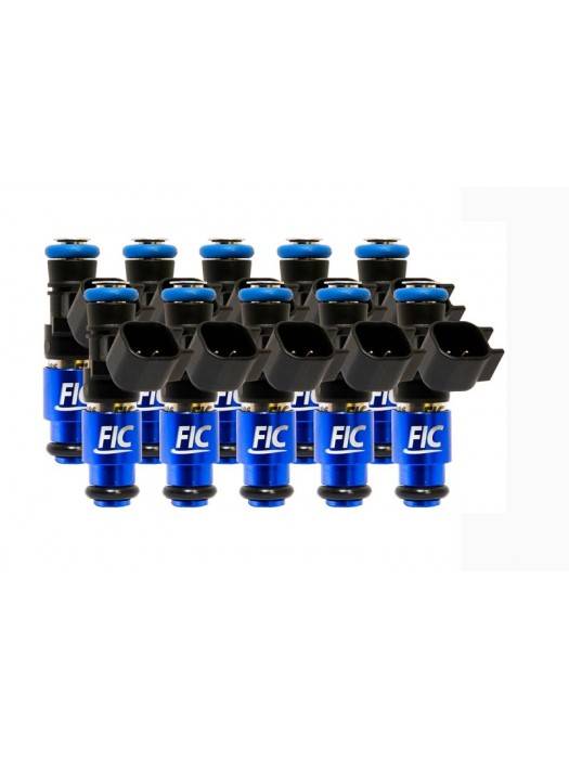 ASNU Fuel Injectors - FIC 1650cc High Z Flow Matched Fuel Injectors for BMW E60 2005-2010 - Set of 10 - Image 1