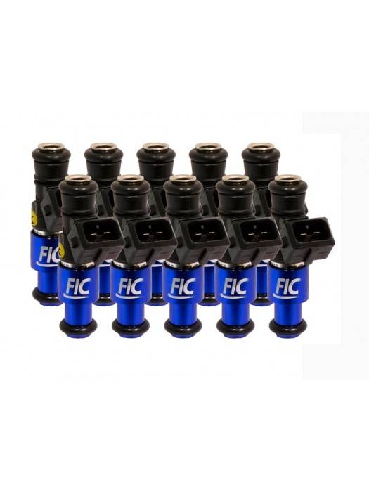 Fuel Injector Clinic - FIC 1200cc High Z Flow Matched Fuel Injectors for BMW E60 2005-2010 - Set of 10 - Image 1