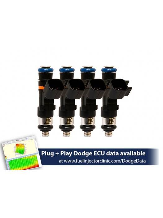 ASNU Fuel Injectors - FIC 1000cc High Z Flow Matched Fuel Injectors for Dodge SRT-4 2003-2005 - Set of 4 - Image 1