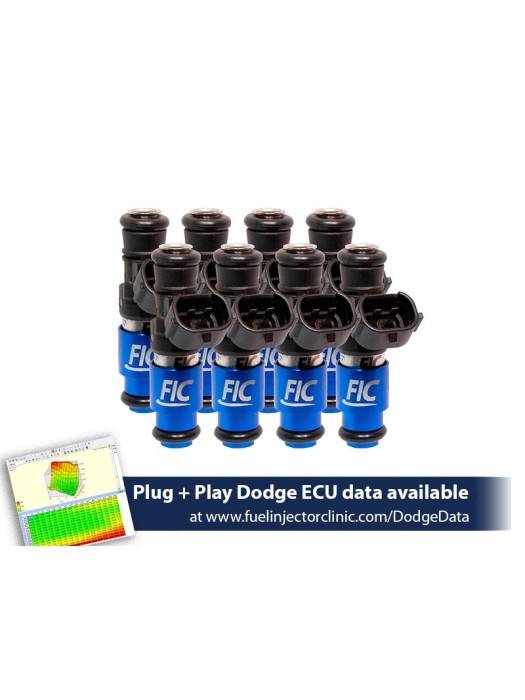 ASNU Fuel Injectors - FIC 2150cc High Z Flow Matched Fuel Injectors for Dodge Hemi SRT8 - Set of 8 - Image 1