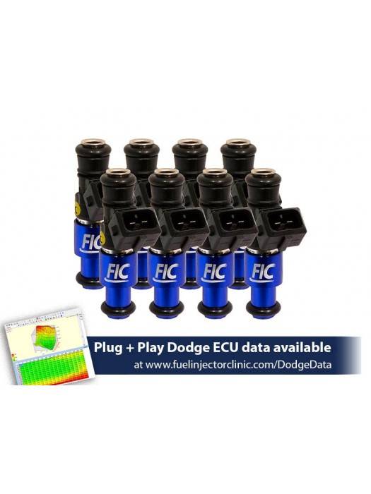 ASNU Fuel Injectors - FIC 1200cc High Z Flow Matched Fuel Injectors for Dodge Hemi SRT8 - Set of 8 - Image 1