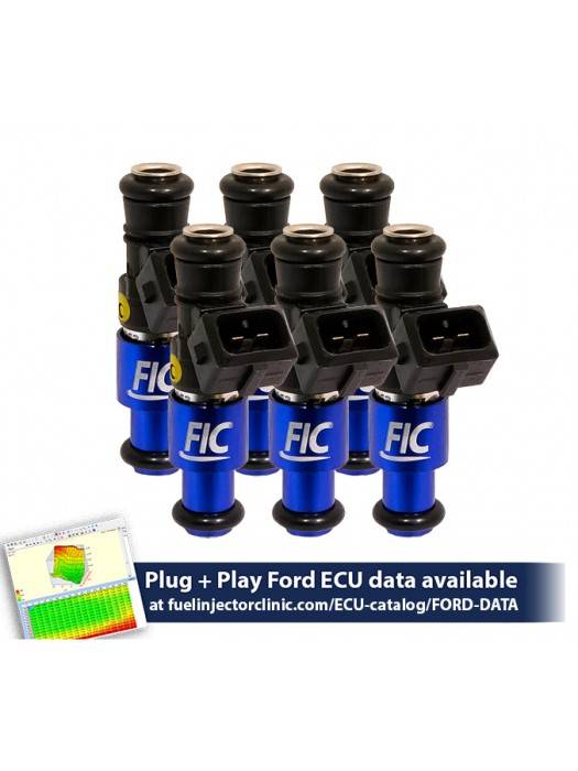 ASNU Fuel Injectors - FIC 1200cc High Z Flow Matched Fuel Injectors for Ford Falcon XR6T (FG) 2008-2014 - Set of 6 - Image 1