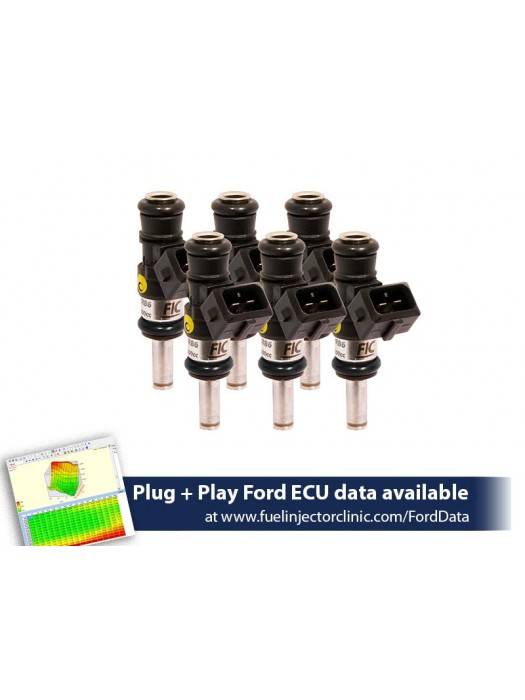 ASNU Fuel Injectors - FIC 1200cc High Z Flow Matched Fuel Injectors for Ford Mustang V6 2011-2017 - Set of 6 - Image 1