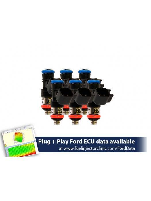 ASNU Fuel Injectors - FIC 1650cc High Z Flow Matched Fuel Injectors for Ford Raptor 2017-2019 - Set of 6 - Image 1