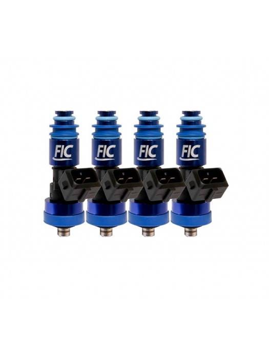 ASNU Fuel Injectors - FIC 1650cc High Z Flow Matched Fuel Injectors for Honda B,H & D-Series - Set of 4 - Image 1