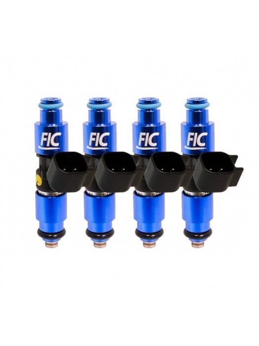 ASNU Fuel Injectors - FIC 1440cc High Z Flow Matched Fuel Injectors for Nissan 240SX 11mm O-rings 1989-1994 - Set of 4 - Image 1