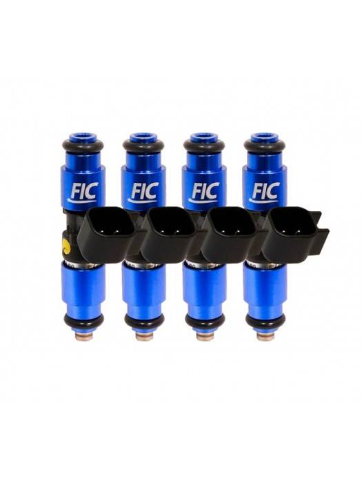 ASNU Fuel Injectors - FIC 1440cc High Z Flow Matched Fuel Injectors for Nissan 240SX 14mm O-rings 1989-1994 - Set of 4 - Image 1