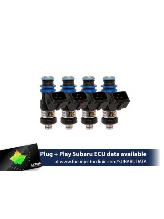ASNU Fuel Injectors - FIC 1650cc High Z Flow Matched Fuel Injectors for Subaru BRZ 2013+ - Set of 4 - Image 1