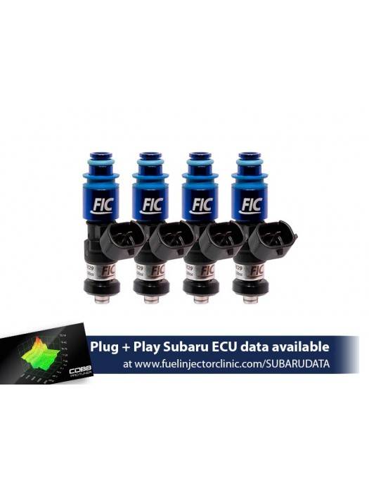 ASNU Fuel Injectors - FIC 2150cc High Z Flow Matched Fuel Injectors for Subaru WRX 02-14 & STI 07+ - Set of 4 - Image 1