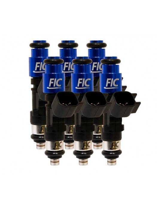 ASNU Fuel Injectors - FIC 1000cc High Z Flow Matched Fuel Injectors for Toyota Supra MK4 A80 93-02  - Set of 6 - Image 1