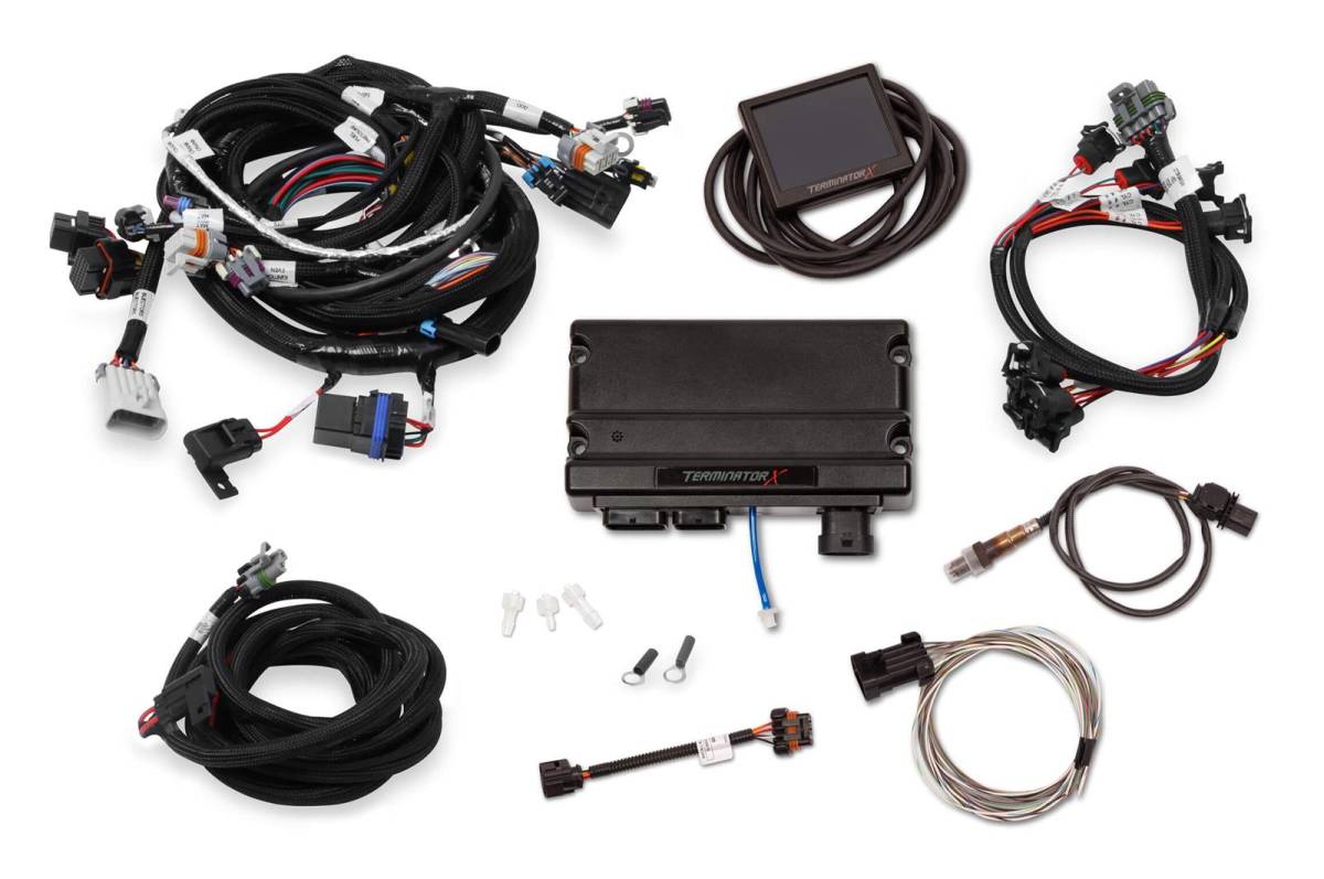 Holley - Holley Terminator X MPFI Controller Kit For LS1 LS6 Engines & GM Truck 24x Crank 1x Cam with DBC EV1 - Image 1