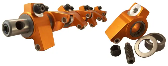 Harland Sharp - Harland Sharp Small Block Mopar Shaft Mount Roller Rocker Arms, 1.6 Ratio, for LA Blocks - Image 1