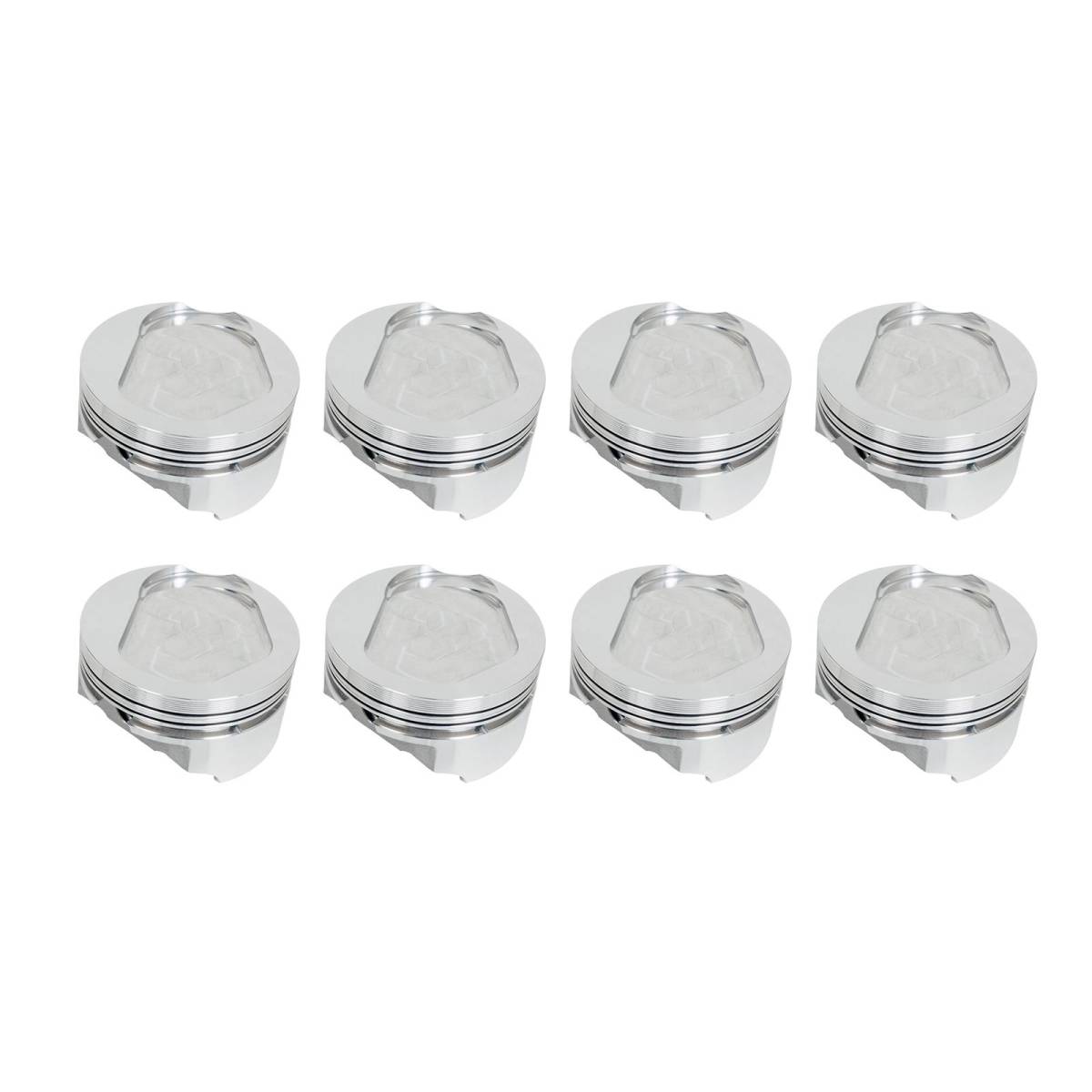 Trickflow - Trickflow Powerport Forged Pistons For Ford Clevor 351C 4.030" Bore - Set of 8 (Single Valve Relief) - Image 1