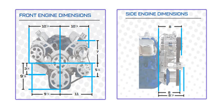 CVF Racing - CVF Ford SBF 289, 302 & 351W Serpentine System with AC & Alternator - Black Diamond (All Inclusive) - Image 1