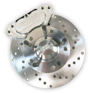 Aerospace Components - Aerospace 4 Piston Heavy Duty Front Drag Disc Brakes For Santhuff Strut - Image 1