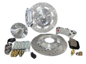 Aerospace Components - Aerospace 4 Piston Heavy Duty Front Drag Disc Brakes For Wilwood F-Body Spindles - Image 1