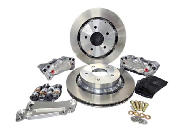 Aerospace Components - Aerospace Nissan 370Z / Infinti Q50,Q60,Q70, G37 2009-2020 4 Piston Front Pro Street Disc Brakes - Image 1