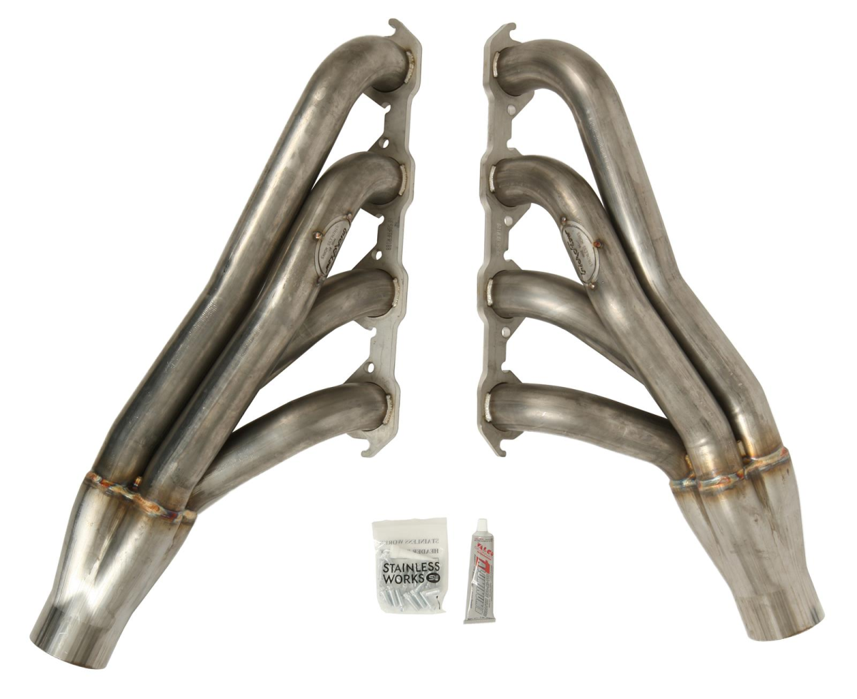 Trickflow - Trick Flow SBF Stainless Steel Long Tube Headers 1 7/8" x 3" For AFR Heads W/ 3 Inch Bolt Spacing - Image 1