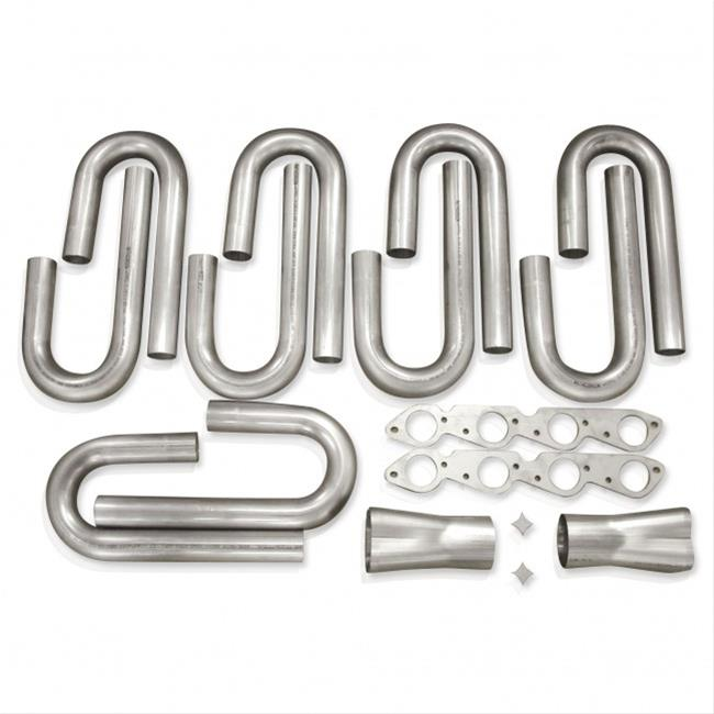 Trickflow - Trick Flow Header Builder Kit Stainless Steel Long Tube Headers 2" x 3 1/2" W/ BBC Flanges For Standard Exhaust Ports - Image 1