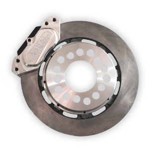 Aerospace Components - Aerospace 4 Piston Pro-Street Rear Drag Disc Brakes For Small GM 10/12 Bolt Housing Ends - 5/8" Studs - Image 1