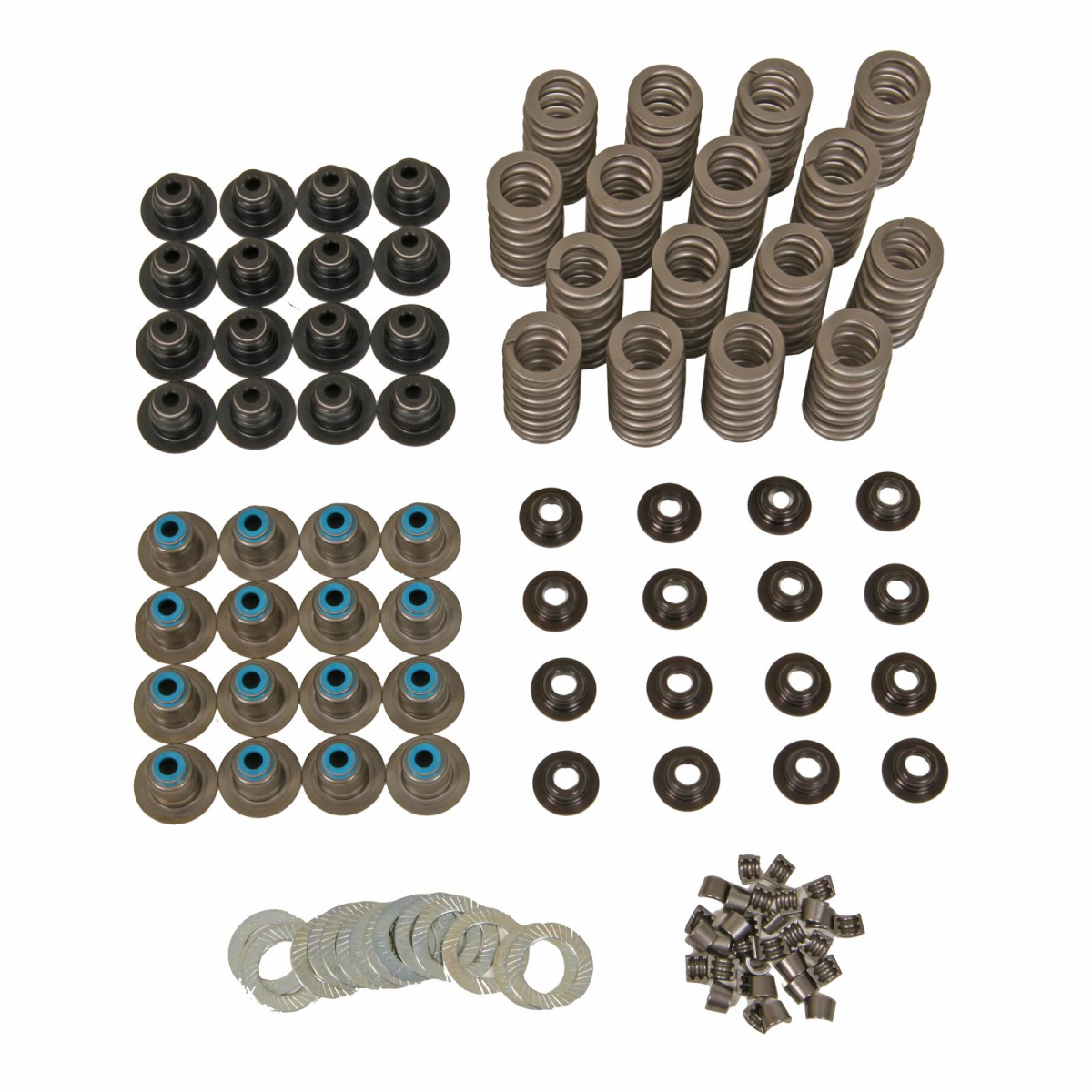 Trickflow - Trick Flow Valve Spring Upgrade Kit for Ford 4.6L/5.4L 2V Engines, Chromoly Retainers, 275lbs Spring - Image 1