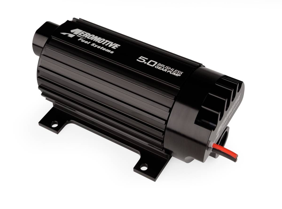 Aeromotive - Aeromotive In-Line Signature Brushless Spur Gear 5.0 GPM Fuel Pump - Gas & E85 Compatible - Image 1