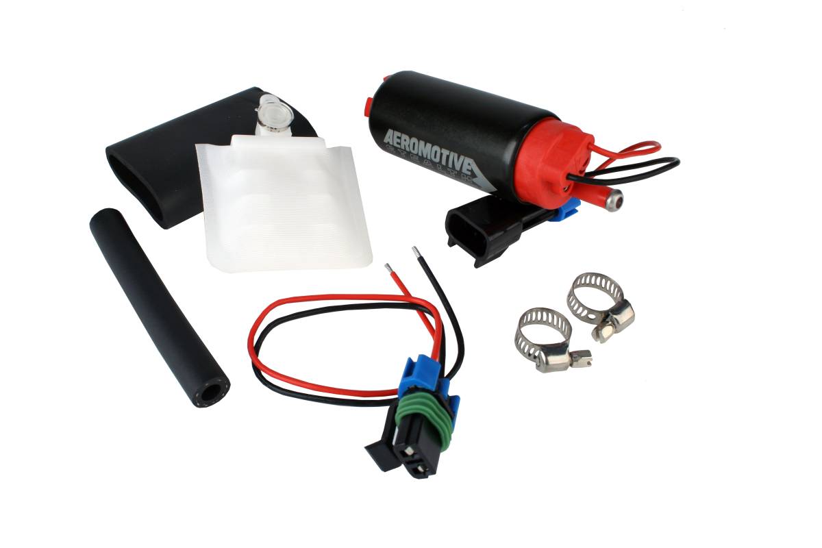 Aeromotive - Aeromotive 340LPH Fuel Pump W/ Inlet Inline with Outlet - Gas & E85 Compatible - Image 1