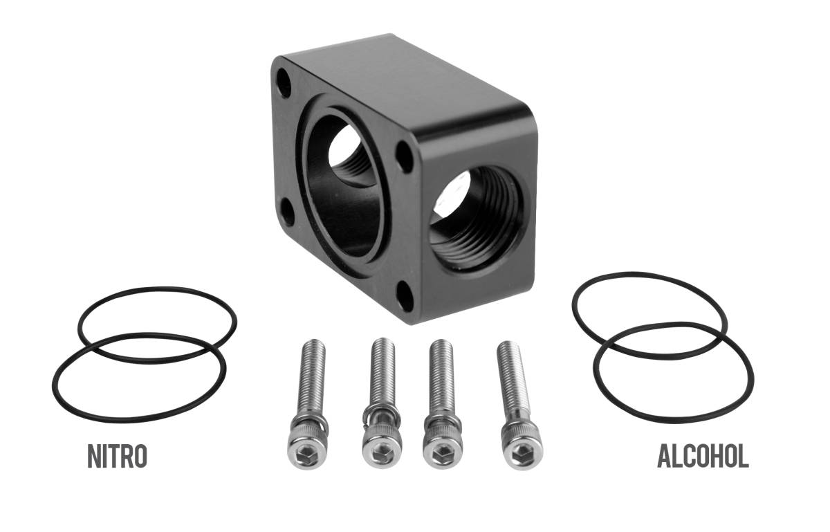 Aeromotive - Aeromotive Distribution Block Spur Gear Pump W/ 2x AN-10 - Image 1