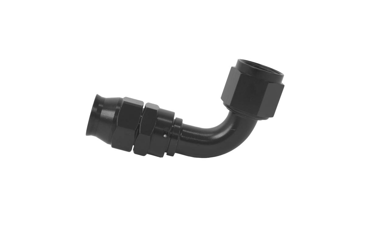 Aeromotive - Aeromotive Hose End PTFE AN-10 90 Degree Black Anodized - 15358 - Image 1