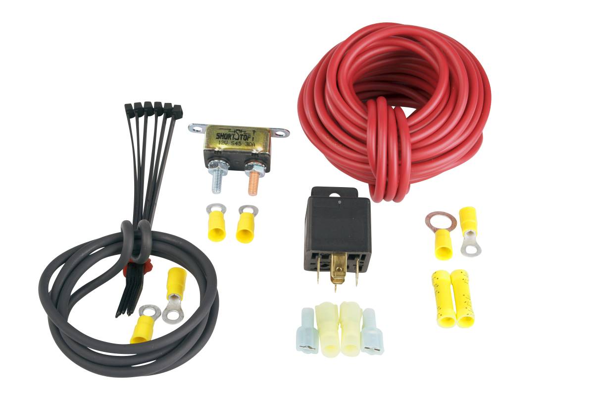 Aeromotive - Aeromotive 30 Amp Fuel Pump Wiring Kit (Includes relay breaker wire and connectors) - 16301 - Image 1