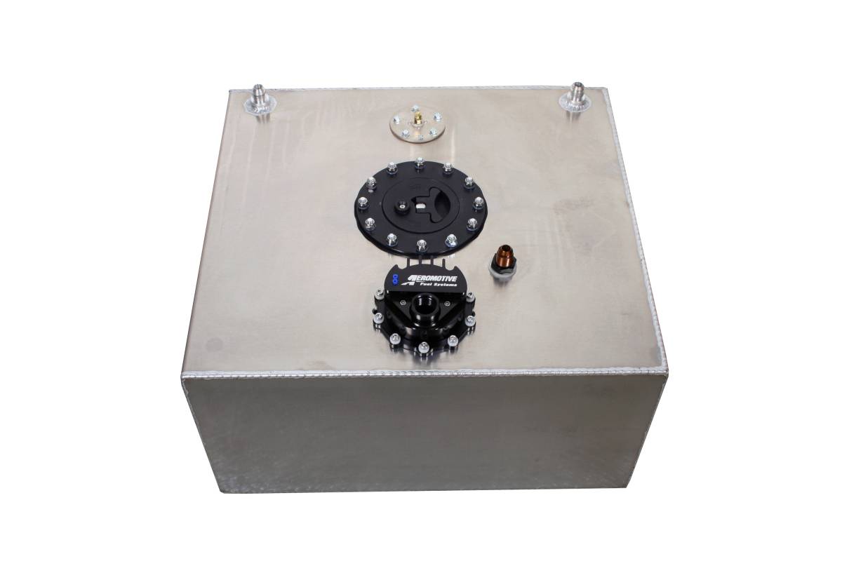 Aeromotive - Aeromotive Stealth 15-Gallon Fuel Cell with Integrated A1000 Variable Speed Brushless Fuel Pump (Includes Pre-Pump Fuel Filter) - Image 1