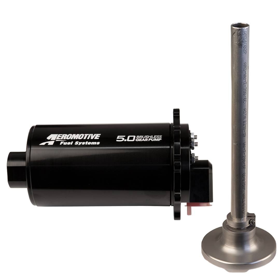 Aeromotive - Aeromotive 5 GPM Brushless In-Tank Fuel Pump with True Variable Speed Controller - 90 Degree Outlet - Image 1