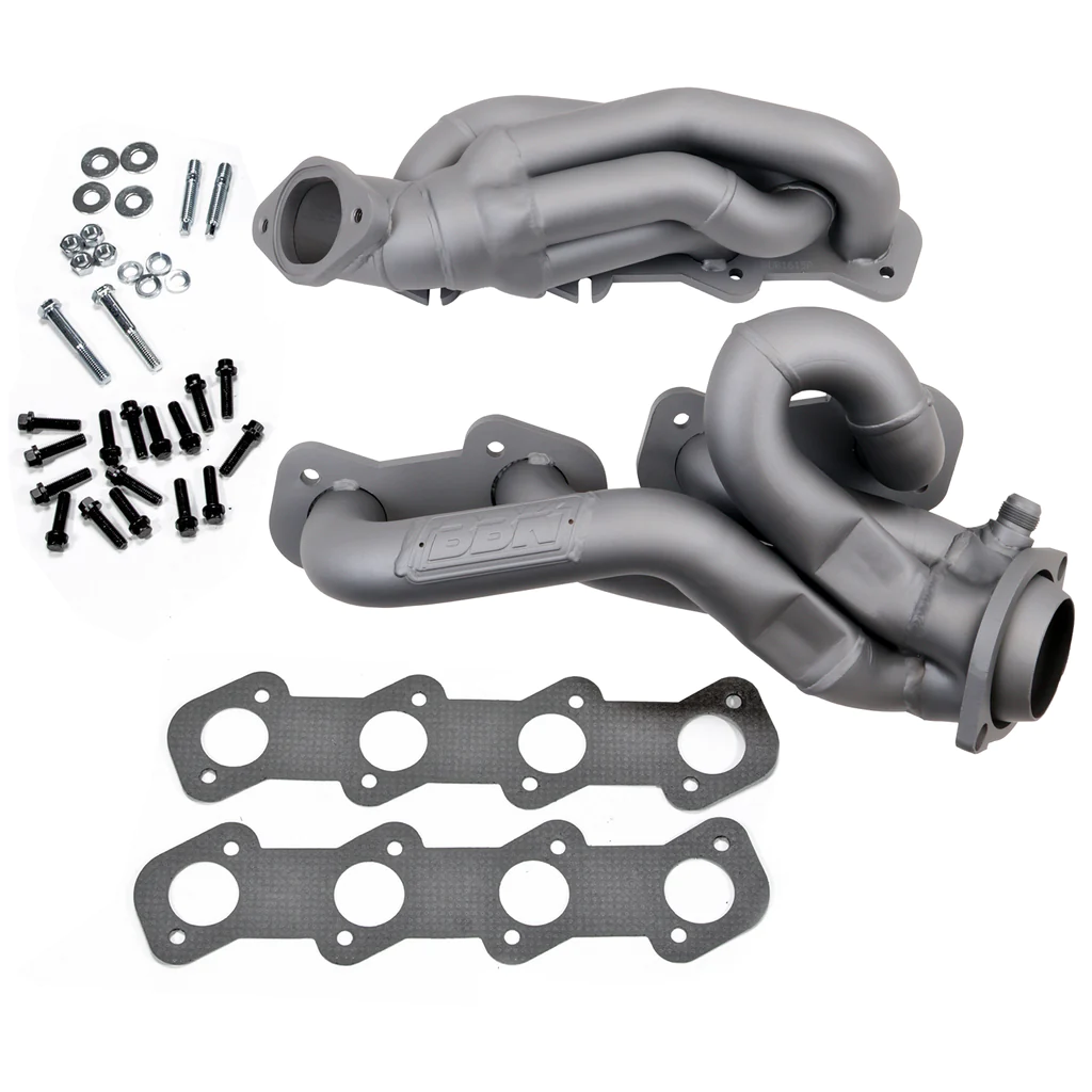 BBK Performance - Ford Mustang GT 1996-2004 4.6L V8 BBK Performance Titanium Ceramic Shorty Headers 1-5/8" - Image 1