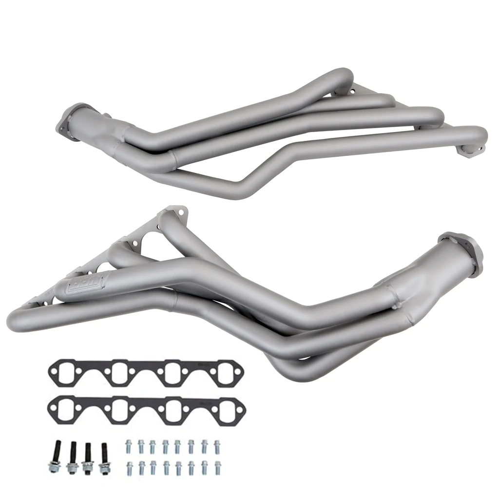 BBK Performance - Ford Mustang 5.0L 1979-1993 BBK Performance Titanium Ceramic Long Tube Headers 1-5/8" - Automatic Transmission - Image 1