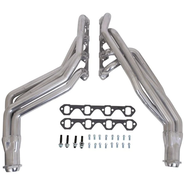 BBK Performance - Ford Mustang GT 5.0L 1994-1995 BBK Performance Polished Silver Ceramic Long Tube Headers 1-5/8" - For Manual Transmission - Image 1