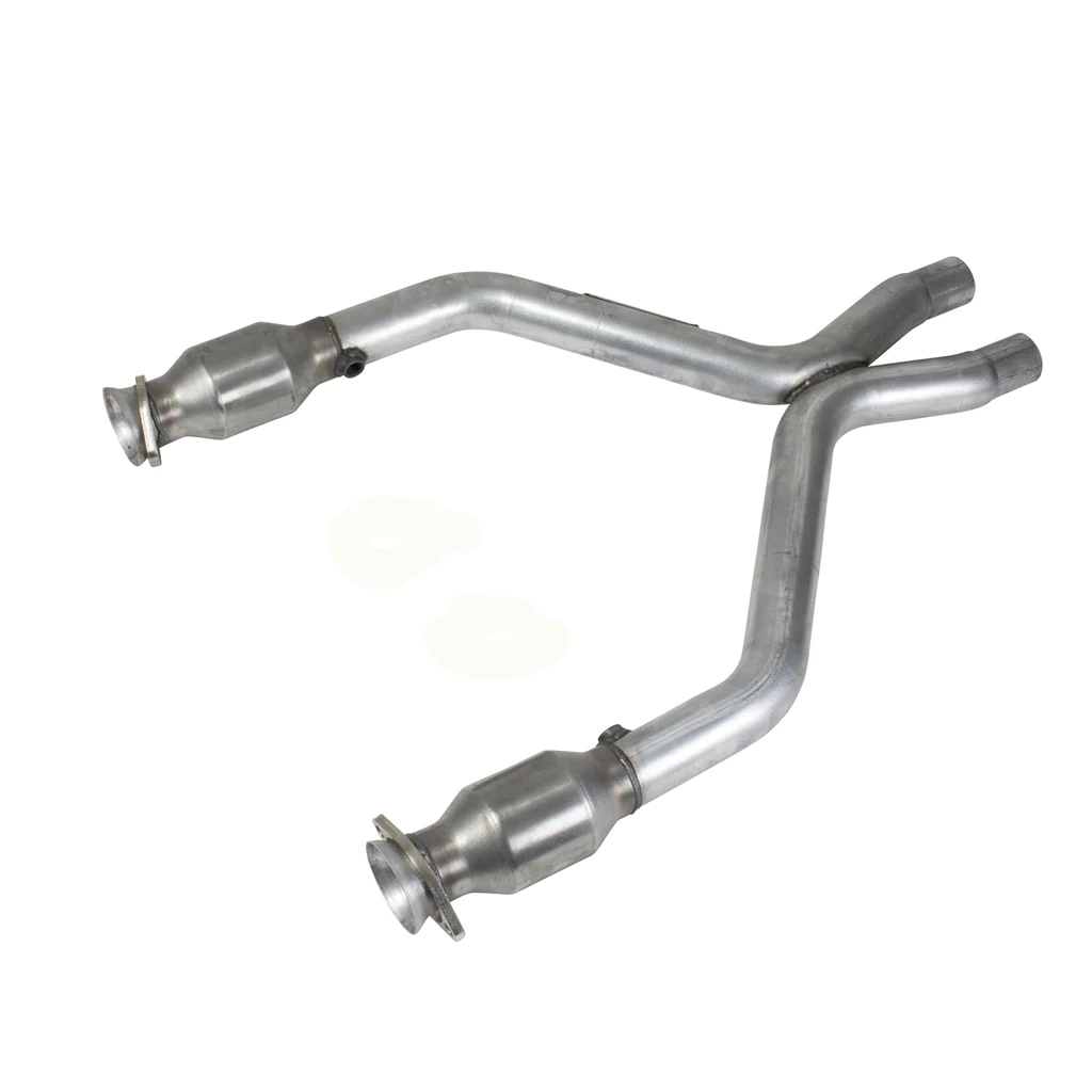 BBK Performance - Ford Mustang 2011-2014 V6 High Flow Catted X-Pipe 2-3/4" - Image 1