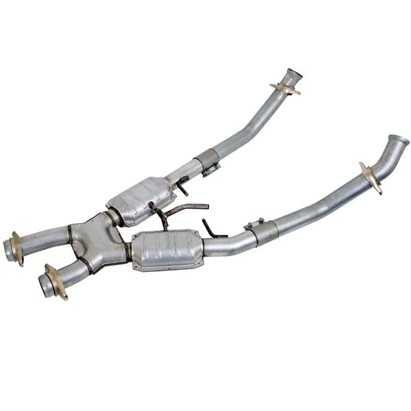 BBK Performance - Ford Mustang 5.0L 1986-1993 High Flow Catted X-Pipe 2-1/2" - Image 1