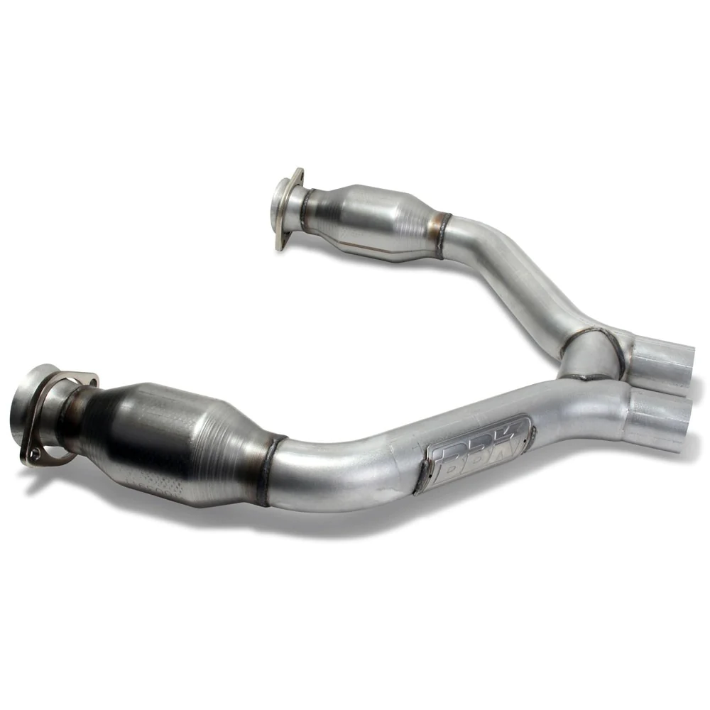 BBK Performance - Ford Mustang V6 2015-2017 High Flow Catted H-Pipe 2-1/2" - Image 1