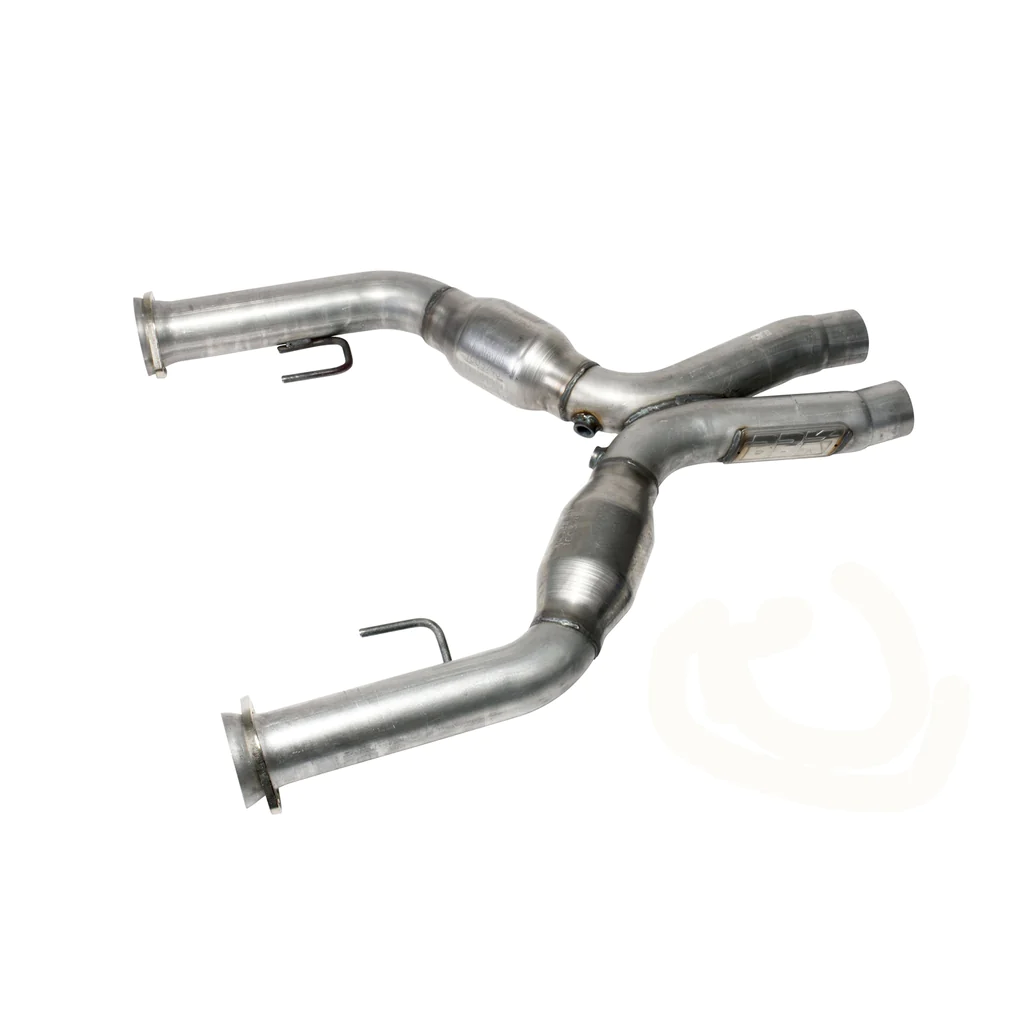 BBK Performance - Ford Mustang V6 4.0L 2005-2010 High Flow Catted X-Pipe 2-3/4" - Image 1