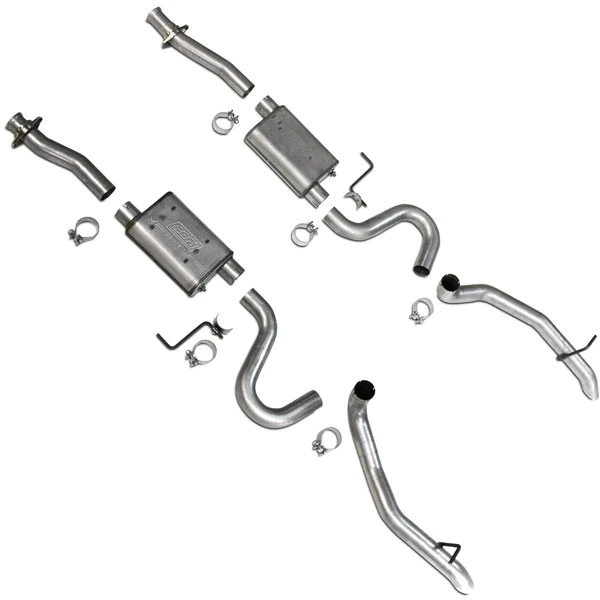 BBK Performance - Ford Mustang 5.0L 1987-1993 Varitune Cat Back Exhaust System - Image 1