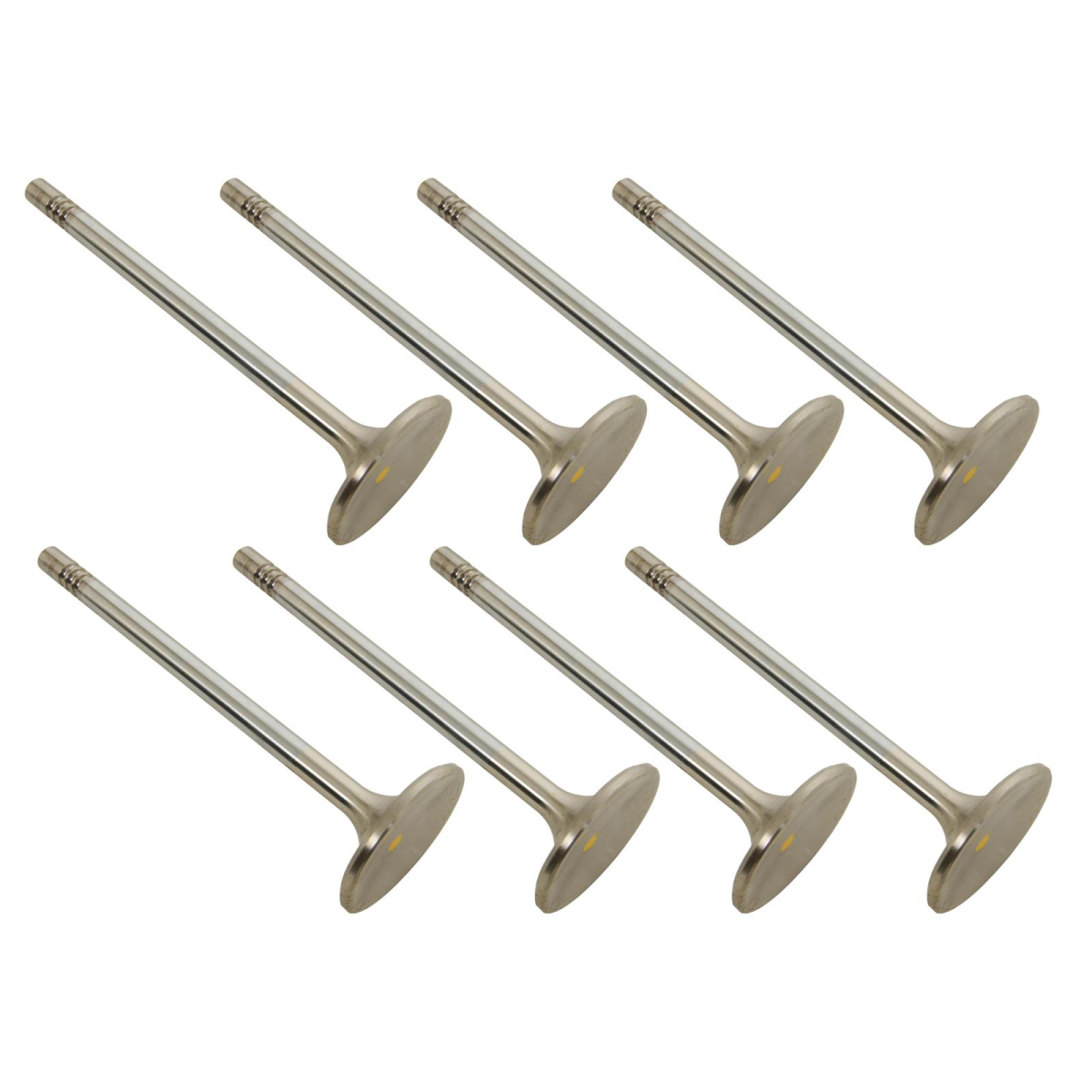 Trickflow - Trickflow SBF 4.6L/5.4L Exhaust Valves 1.450" Dia. / 4.650" Lgth. 14 Deg. Dish For TFS Twisted Wedge & Track Heat Cylinder Head - Set of 8 - Image 1