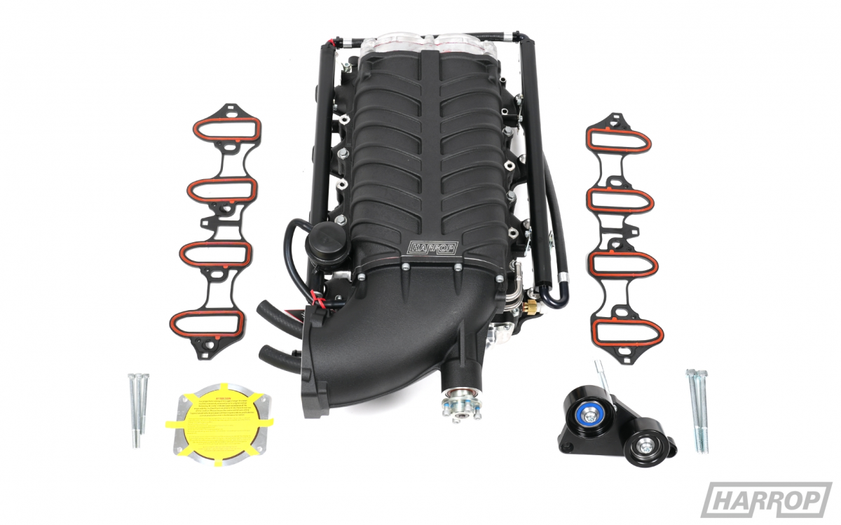 Harrop TVS2650 MK2 Supercharger Intercooled LS Hot Rod Kit - LS1