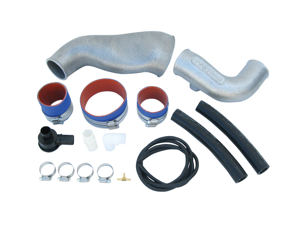 Vortech Superchargers - Vortech 1996-1998 Ford Mustang 4.6L 4V Air Inlet Assembly (Non-Cooled) - Satin - Image 1