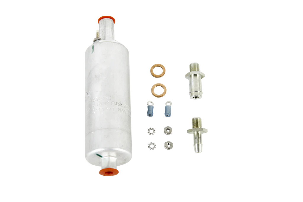 Vortech Superchargers - Vortech Universal 155LPH In-Line Fuel Pump W/ Fittings - Image 1