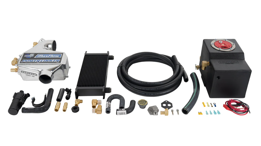 Vortech Superchargers - Vortech 1986-1993 Ford Mustang 5.0L Power Cooler Upgrade Kit - Satin - Image 1