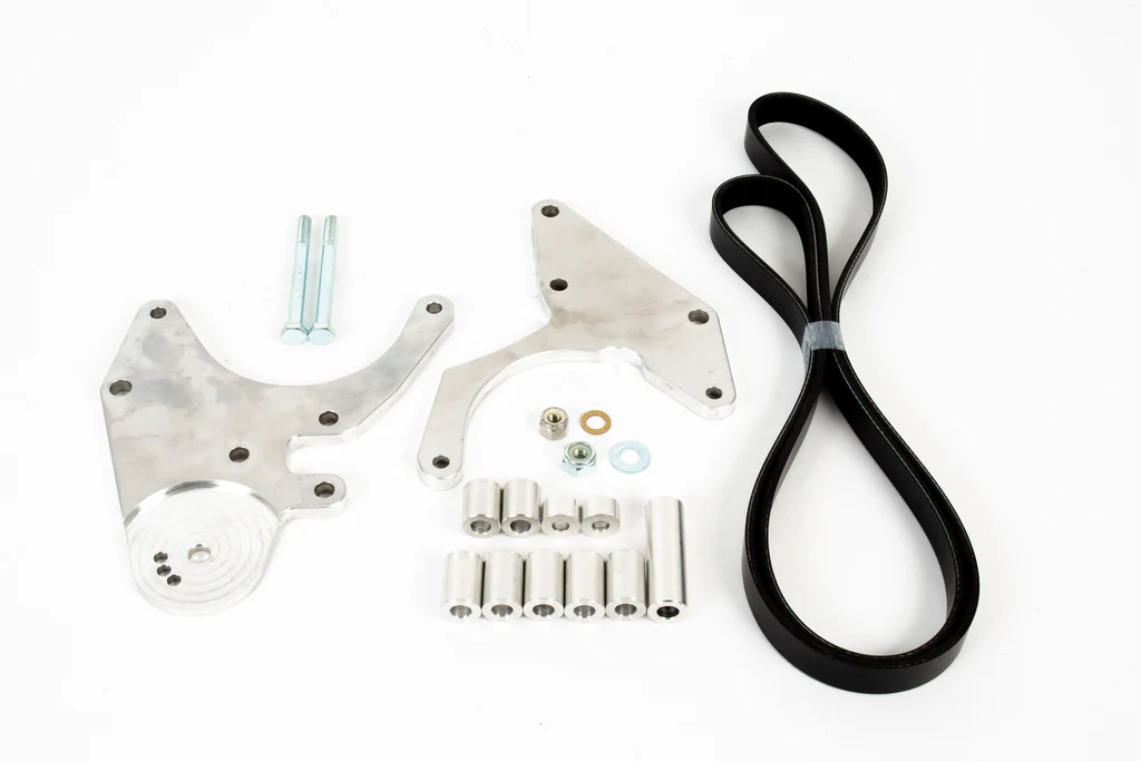 Vortech Superchargers - Vortech SBC Air Conditioning Brackets For Supercharged Applications - Image 1