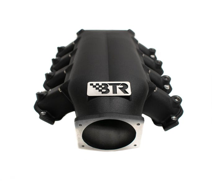 Brian Tooley Racing - BTR Gen V LT Trinity Cast Aluminum Intake Manifold W/ Injector Holes - Black Finish - Image 1