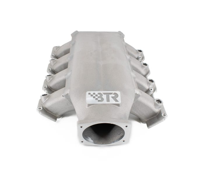 Brian Tooley Racing - BTR LT4 Trinity Cast Aluminum Intake Manifold W/ Injector Holes - Natural Finish - Image 1